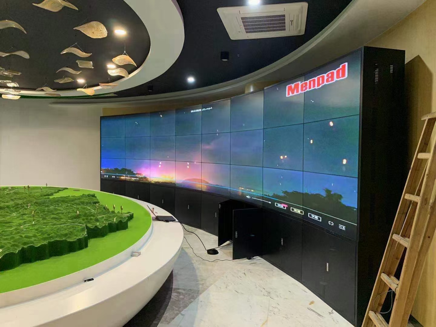 丹凤拼接屏安装案例展示