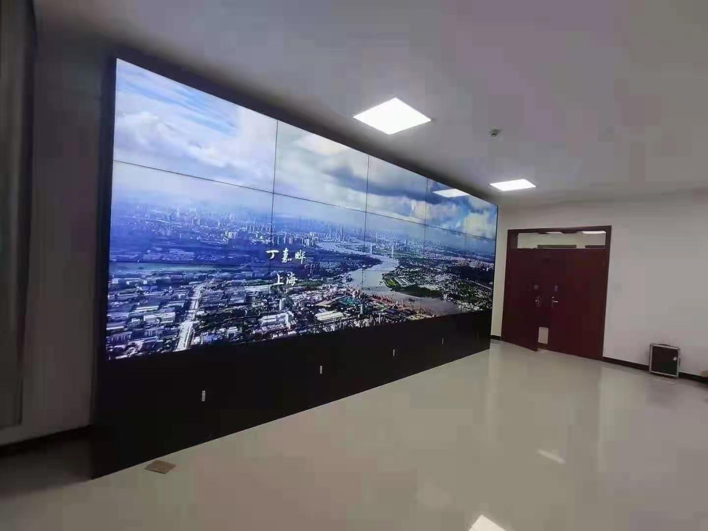 丹凤拼接屏-55寸京东方液晶拼接屏3X4案例展示
